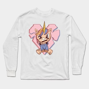 Anime Unicorn Long Sleeve T-Shirt